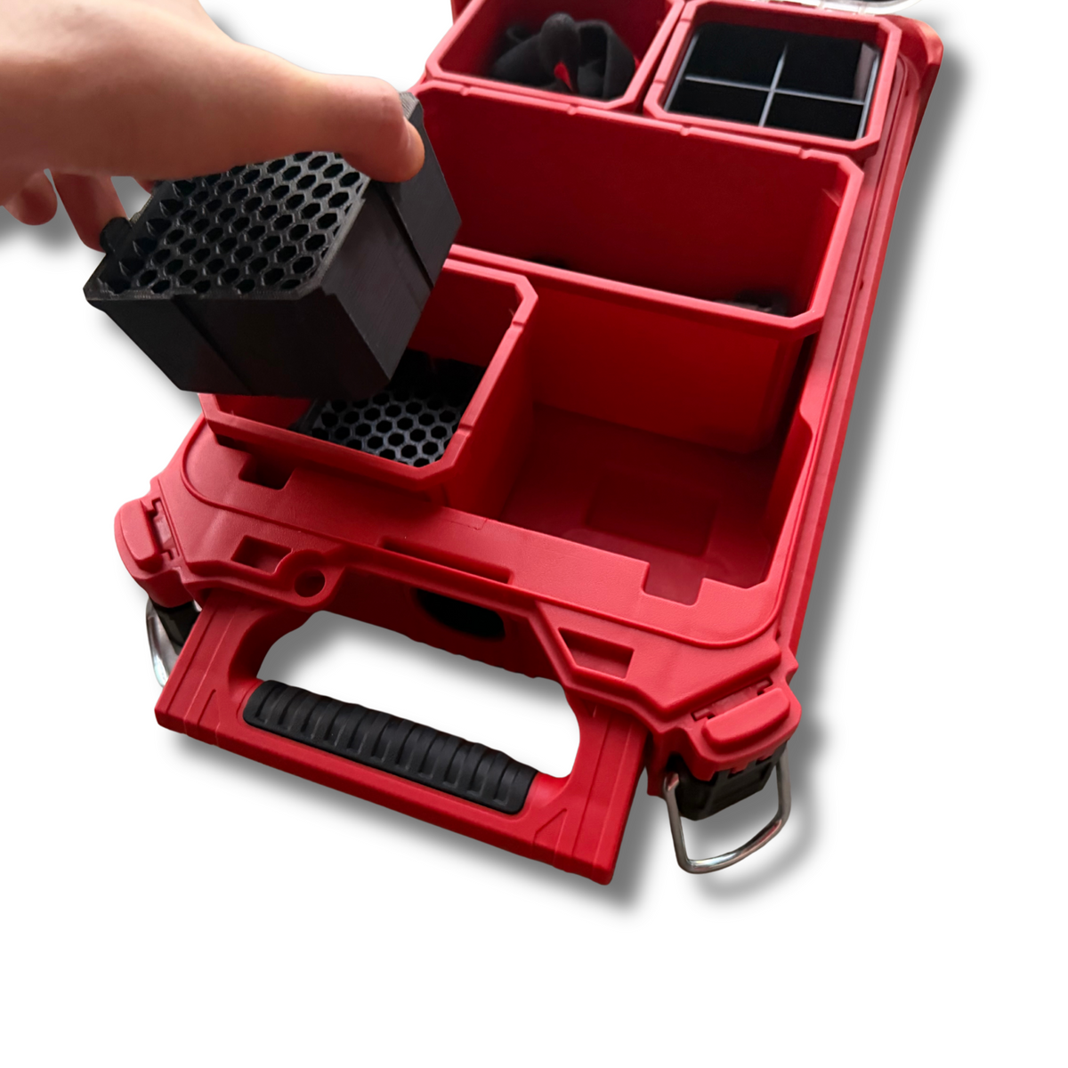 Milwaukee PACKOUT Deep Organizer Stacking Hex Bit Bins