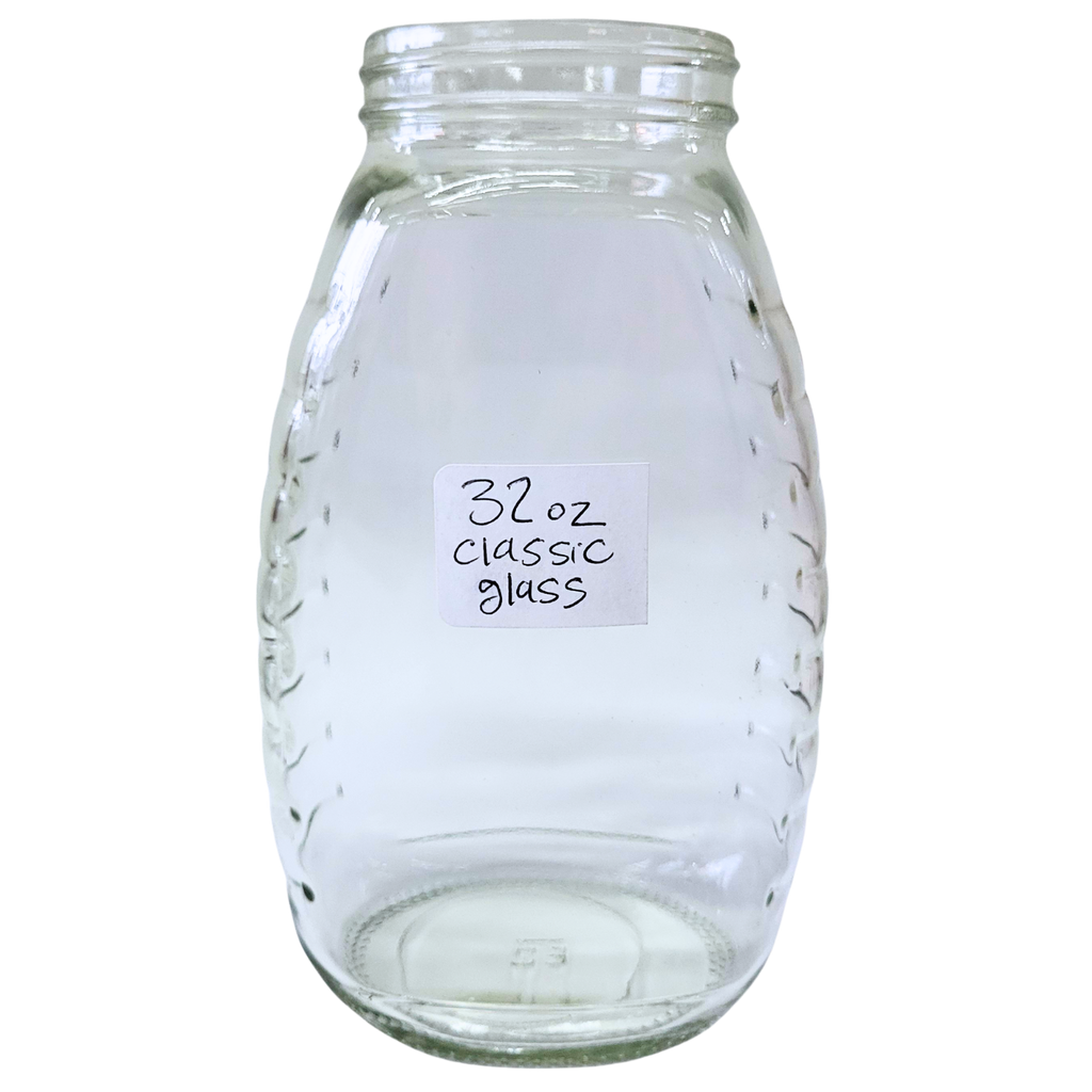 32 oz Glass Classic Honey Jars