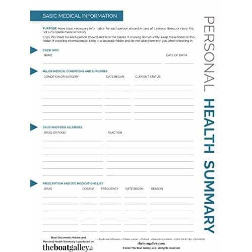 Boat Documents Organizer