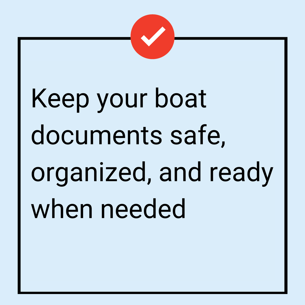 Boat Documents Organizer