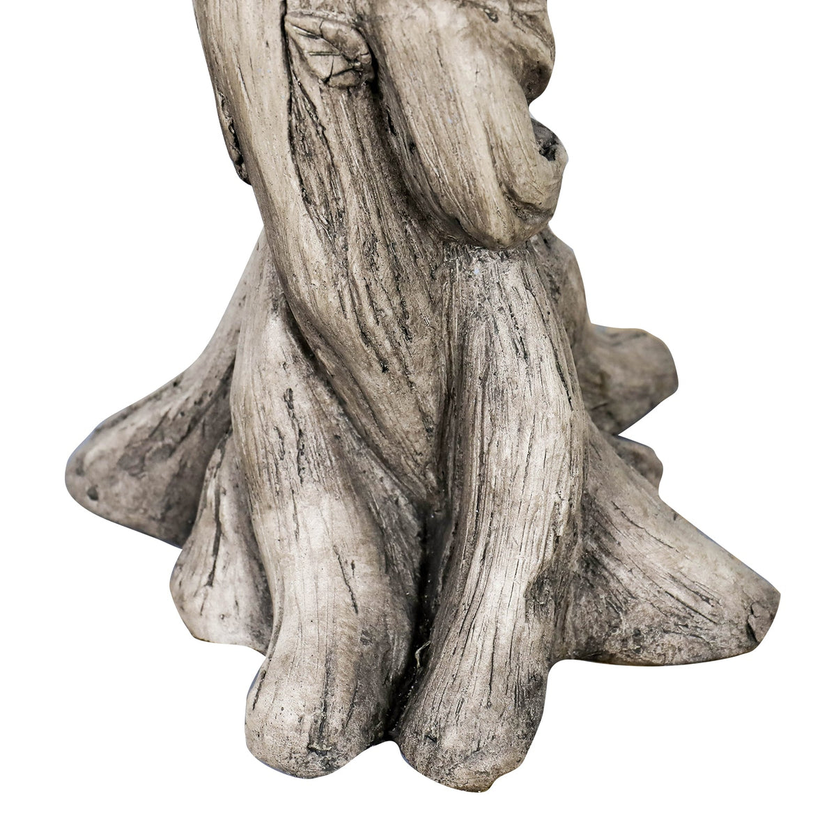 Concrete Bird Bath Statue Classical Goddess 25 Inch