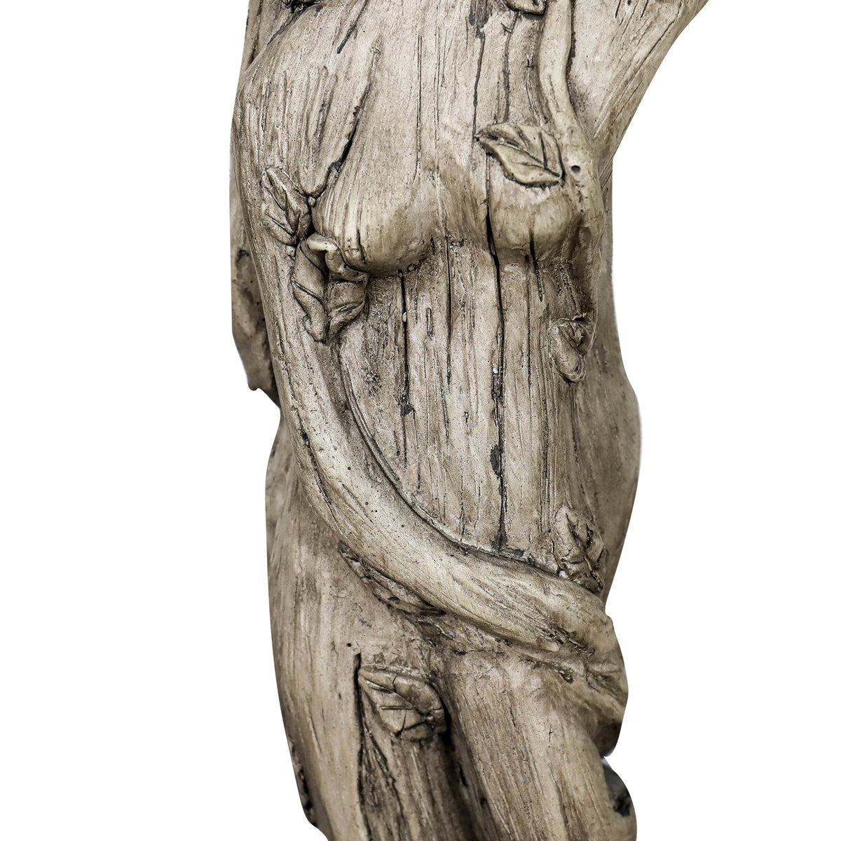 Concrete Bird Bath Statue Classical Goddess 25 Inch