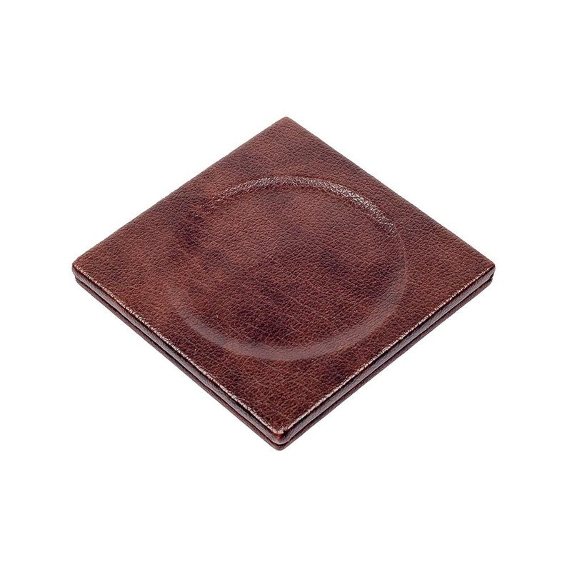 MOOG Leather Desk Set - Double Document Tray- Brown - 10 PCS
