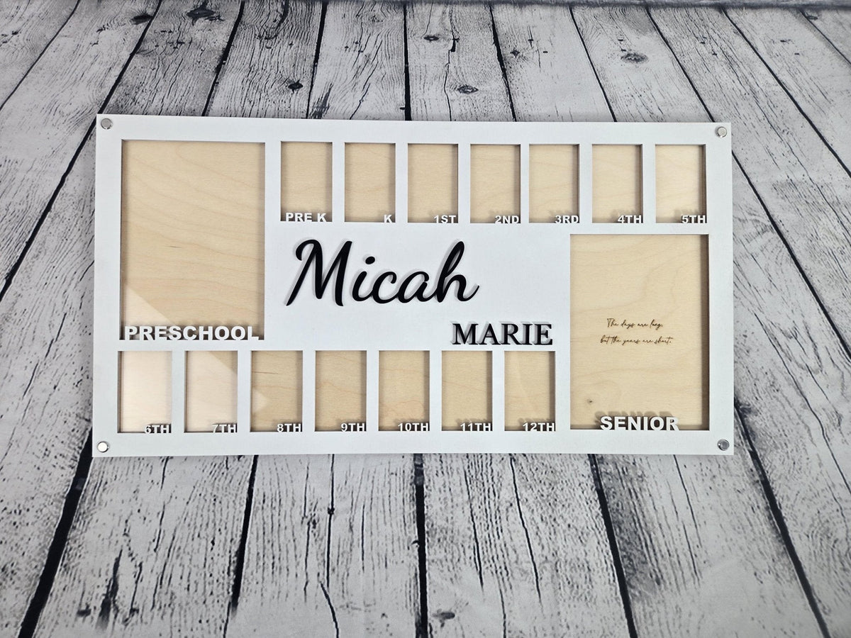 School Years Photo Frame PreSchool & PreK