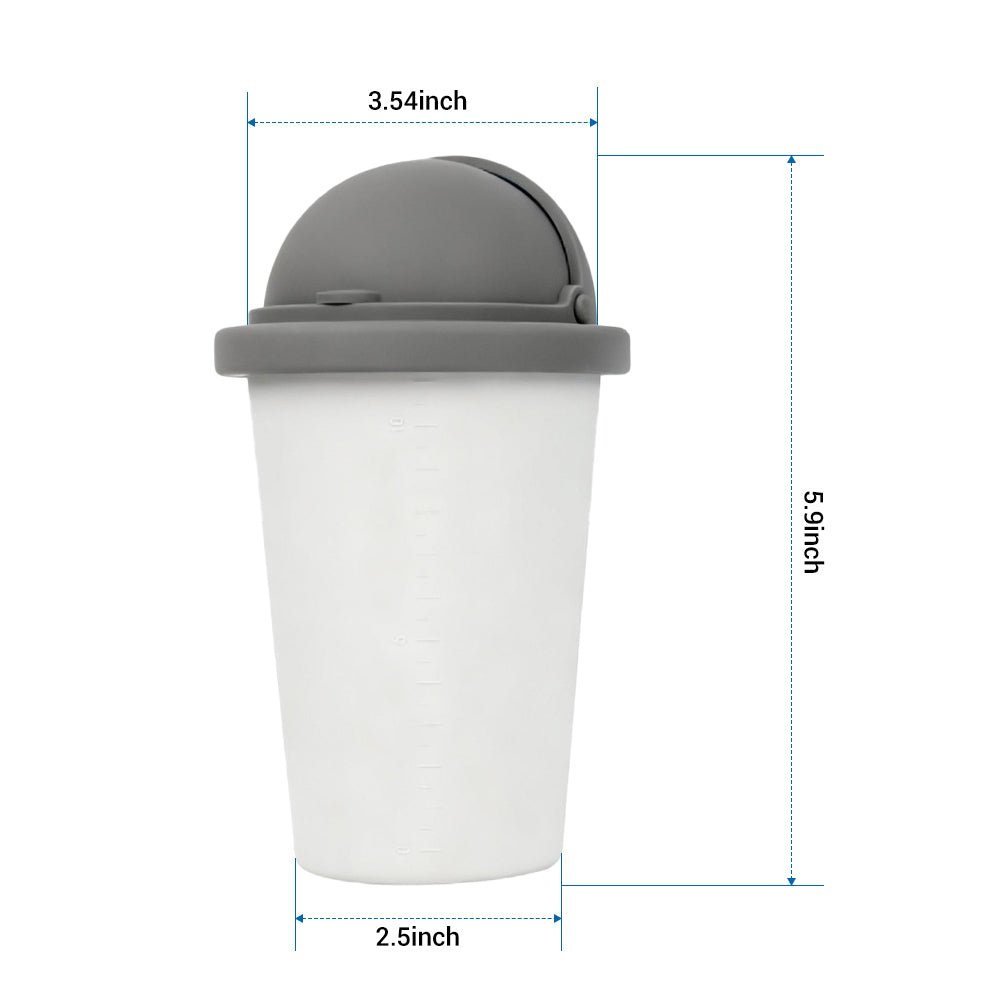 Silicone Car Trash Can For Model 3/Y/X/S | Vehicle Garbage Organizer